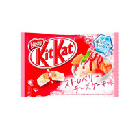Батончики KitKat Ice Cream+Strawberry 11 mini (15369) - вид 1 мініатюра