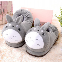 Плюшеві Тапочки Тоторо Totoro Anime Закрытые Розмір 35-42 (15524) - вид 1 мініатюра