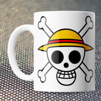 Чашка череп Ван Піс Великий куш - One Piece (15720) - вид 1 мініатюра