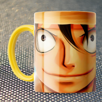 Чашка Луффі лице Ван Піс Великий куш - One Piece (15722) - вид 1 мініатюра