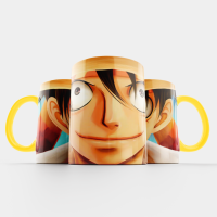Чашка Луффі лице Ван Піс Великий куш - One Piece (15722) - вид 1 мініатюра