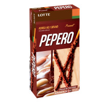 Шоколадні палички Pepero з горішками 47 г (15787) - вид 1 мініатюра