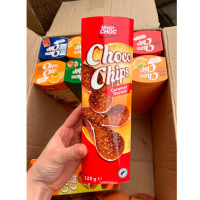 Шоколадні Чіпси з карамеллю Mister Choc Choco Crisp Caramel 125g (15794) - вид 1 мініатюра