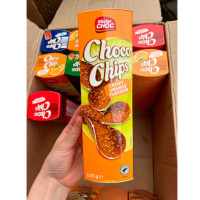 Шоколадні Чіпси з апельсином Mister Choc Choco Crisp Orange 125г (15796) - вид 1 мініатюра