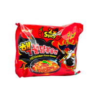 Локшина рамен дуже гостра Бульдак 2x Spicy Samyang 140г (16098) - вид 1 мініатюра