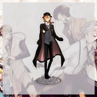 Фігурка акрилова Чуя Великий з Бродячих псів - Bungou Stray Dogs (16320) - вид 1 мініатюра