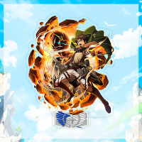 Фігурка акрилова Ерен Єгер Атака титанів - Attack on Titan Series 3 (16326)