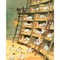 Книга Відважні курчата Святе перо! Хтось украв сонце! Том 4 (16898) - вид 4 мініатюра