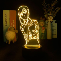 Светильник-ночник Макима Человек Бензопила 16 цветов USB (17102) - вид 1 миниатюра