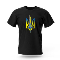 Футболка Меч Геншин Імпакт УКР XL Чорна (17198) - вид 1 мініатюра