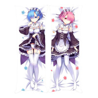 Дакімакура Рем та Рам Життя з нуля Re: Zero 150 х 50 (17323) - вид 1 мініатюра