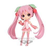 Фігурка Sakura Miku Banpresto Vocaloid: Q Posket - Ver.A BP18438P (17409) - вид 1 мініатюра