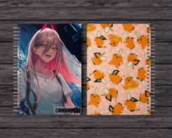 Скетчбук Человек-бензопила Пауэр - Chainsaw Man (17472) - вид 1 миниатюра