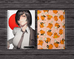 Скетчбук Людина-бензопила Гімено - Chainsaw Man (17473) - вид 1 мініатюра