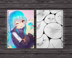 Скетчбук О моём перерождении в слизь Римура - That Time I Got Reincarnated As A Slime (17476) - вид 1 миниатюра