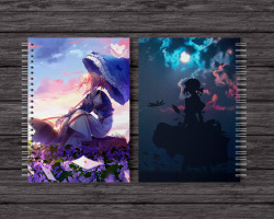Скетчбук Вайолет Евергарден подорож - Violet Evergarden (17525) - вид 1 мініатюра