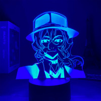 Світильник-нічник Чуя Великий з бродячих псів - Bungou Stray Dogs 16 кольорів USB (17544) - вид 1 мініатюра