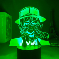 Світильник-нічник Чуя Великий з бродячих псів - Bungou Stray Dogs 16 кольорів USB (17544) - вид 3 мініатюра
