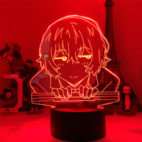 Светильник-ночник Дазай Великий из бродячих псов - Bungou Stray Dogs 16 цветов USB (17547) - вид 2 миниатюра