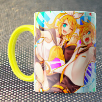 Кружка Вокалоїд близнюки Кагаміне - Vocaloid (17600) - вид 1 мініатюра