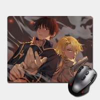 Килимок для миші Сталевий Алхімік Рой Мустанг та Різа Хоукай - Fullmetal Alchemist 220 х 180 мм (17686) - вид 1 мініатюра