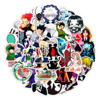 Набір стікерів Мисливець і Мисливець, Стікери Hunter X Hunter 50 шт Series 2 (17694) - вид 1 мініатюра