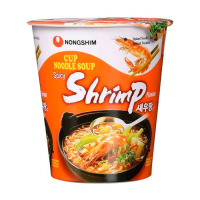 Суп гострий з локшиною та креветками Nongshim 67 г (17711) - вид 1 мініатюра