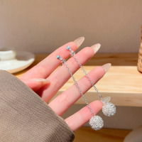 Сережки Ball Ear Hook (18028) - вид 1 мініатюра