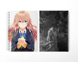 Скетчбук Форма голосу Секо Нісімія - A Silent Voice (18385) - вид 1 мініатюра
