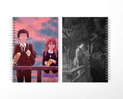 Скетчбук Форма голосу Багет - A Silent Voice (18387) - вид 1 мініатюра