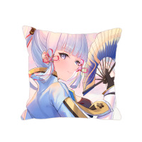 Подушка Аяка Геншин Імпакт v2 35х35см (19076)