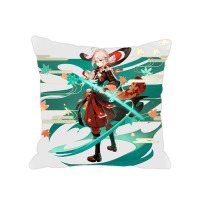 Подушка Кадзуха Геншин Імпакт 35х35см (19095) - вид 1 мініатюра