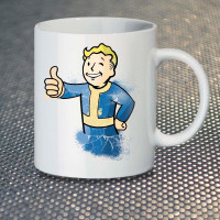 Кружка Vault-Boy - вид 1 мініатюра