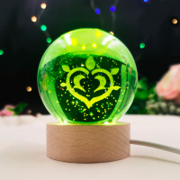 Кришталева Куля Дендро Геншін Імпакт - Genshin Impact на батарейках (19592)