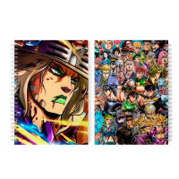 Скетчбук Невероятные приключения ДжоДжо Джайро Цеппели - JoJo's Bizarre Adventure (19957) - вид 1 миниатюра