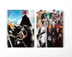 Скетчбук Бліч Ічіго Куросакі Рендзі Абараї - Bleach (20030) - вид 1 мініатюра