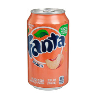 Напій Fanta Персик PEACH 350мл (20076) - вид 1 мініатюра