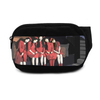 Сумка Бананка Ред Вельвет Red Velvet v2 (20238)