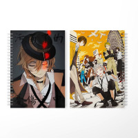 Скетчбук Літературні генії Бродячі Пси Чуя Накахара - Bungo Stray Dogs (20247) - вид 1 мініатюра