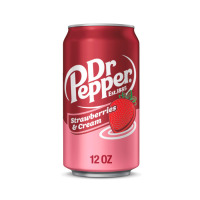 Напій газований Dr Pepper Strawberries & Cream 355мл (20264) - вид 1 мініатюра