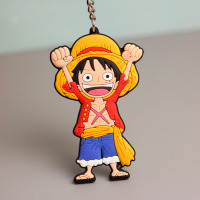 Брелок Манкі Д. Луффі - Ван Піс One Piece Гумовий Rubber (20277) - вид 1 мініатюра
