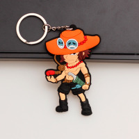 Брелок Портгас Д. Эйс Ace Portgas D. One Piece Резиновый Rubber (20280) - вид 1 миниатюра