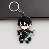 Брелок Knight Kirito SAO Мистецтво Меча Онлайн Sword Art Online Гумовий Rubber (20304) - вид 1 мініатюра