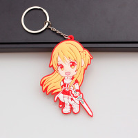 Брелок Асуна SAO Мистецтво Меча Онлайн Sword Art Online Гумовий Rubber (20306) - вид 1 мініатюра