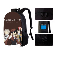 Рюкзак Бродячие псы Bungo Stray Dogs 42*28*14 см (20355) - вид 2 миниатюра