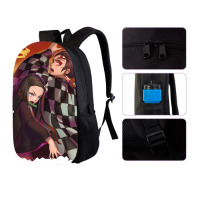Рюкзак Клинок, рассекающий демонов KIMETSU NO YAIBA 42*28*14 см v3 (20362) - вид 2 миниатюра
