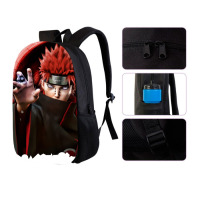 Рюкзак Наруто Акацукі Naruto 42*28*14 см v2 (20390) - вид 2 мініатюра