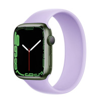 Силіконовий монобраслет Solo Loop Apple Watch 49/45/44/42 mm (Розмір S 145) English lavender (20437) - вид 1 мініатюра