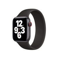 Силіконовий монобраслет Solo Loop Apple Watch 38/40/41мм (Розмір S 135мм) Black (20440) - вид 1 мініатюра