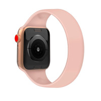 Силіконовий монобраслет Solo Loop Apple Watch 49/45/44/42мм (Розмір S 145мм) Pink Sand (20441) - вид 1 мініатюра